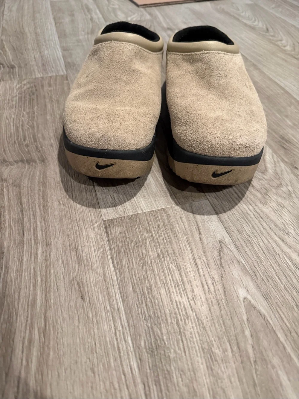 Nike suede upper
